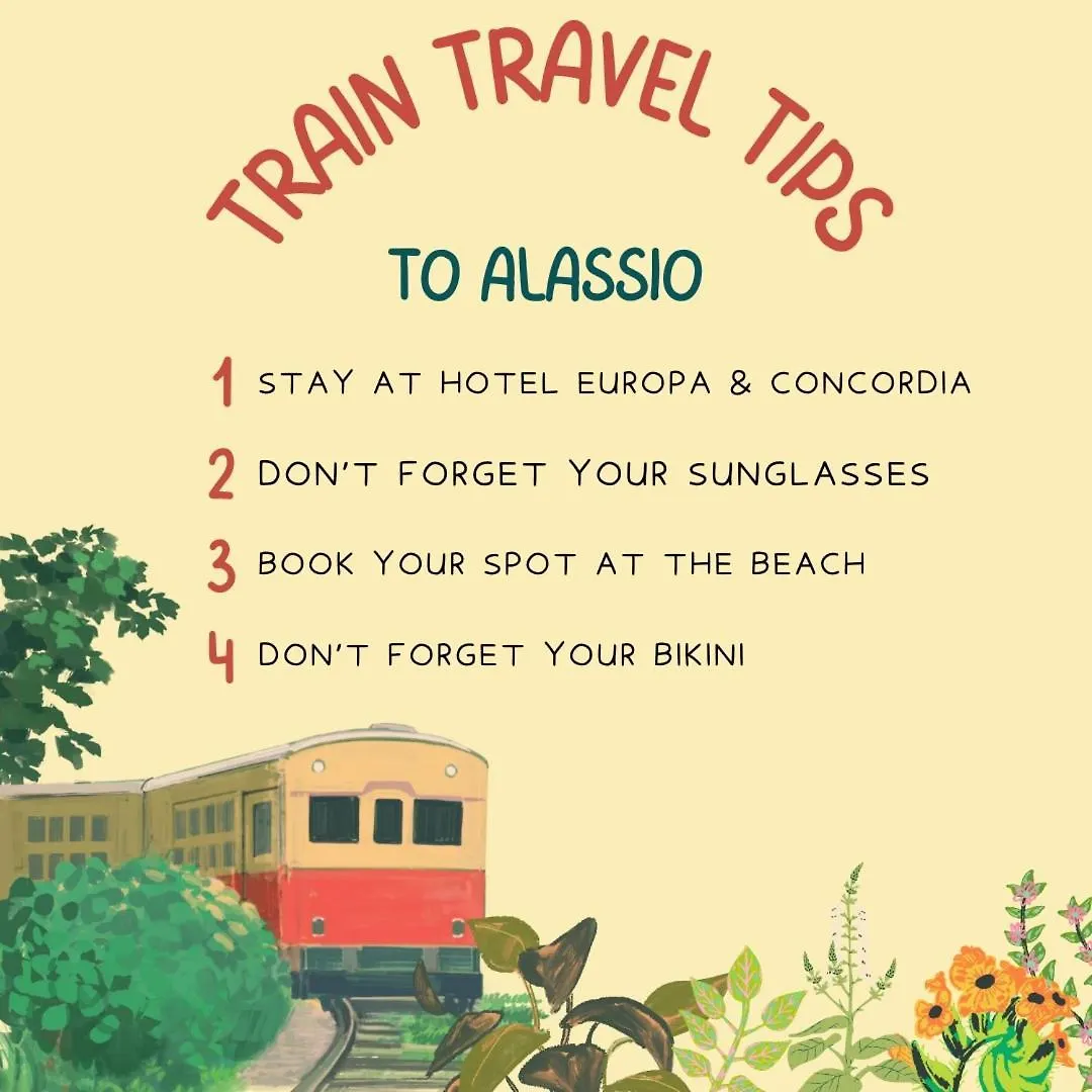 ****  Hotel Europa & Concordia アラッシオ イタリア